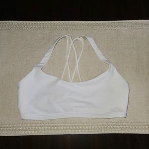Lululemon Sports Bra in white